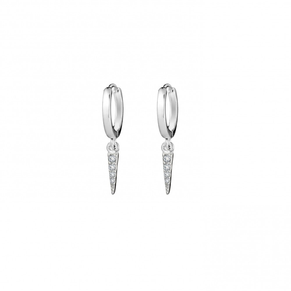 S/S SPEAR HUGGIE EARRINGS