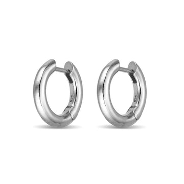 S/S PLAIN HUGGIE EARRINGS