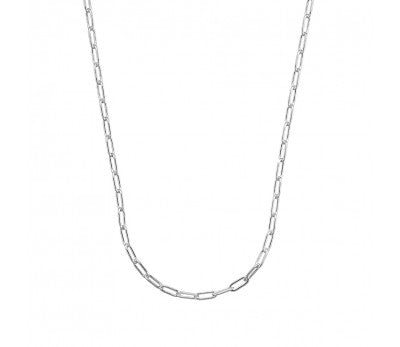 S/S OBLONG CHAIN NECKLACE