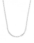 S/S OBLONG CHAIN NECKLACE