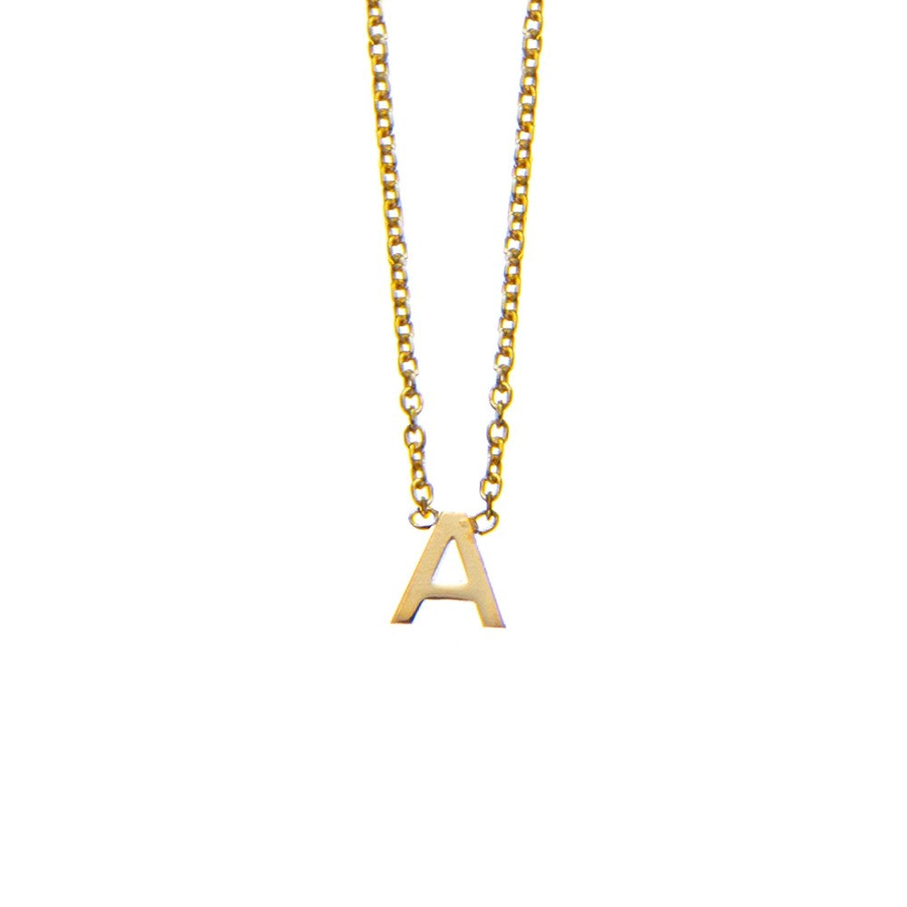 S/S PICCOLA INITIAL NECKLACE