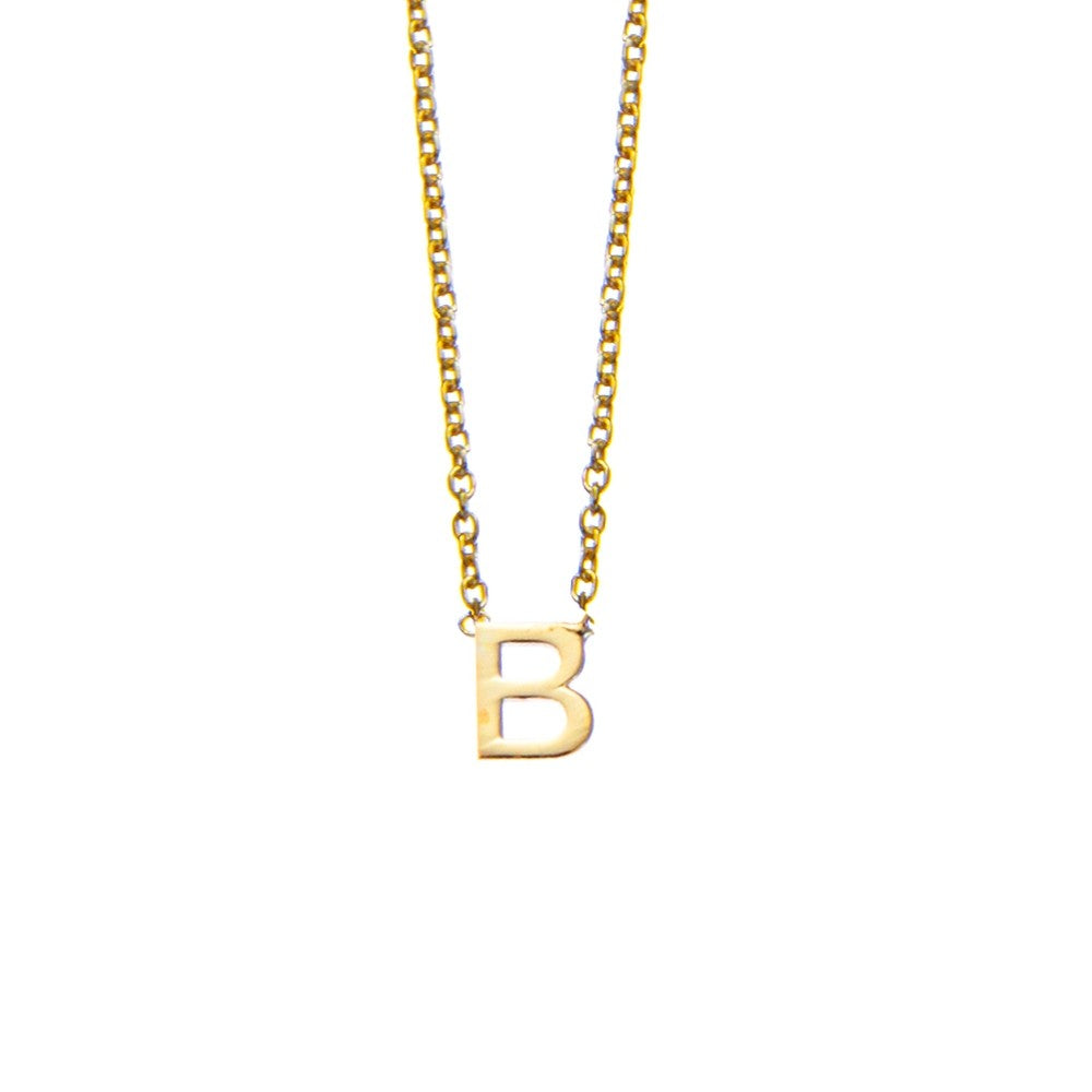 S/S PICCOLA INITIAL NECKLACE