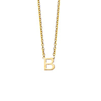 S/S PICCOLA INITIAL NECKLACE