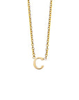 S/S PICCOLA INITIAL NECKLACE