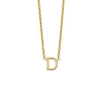 S/S PICCOLA INITIAL NECKLACE