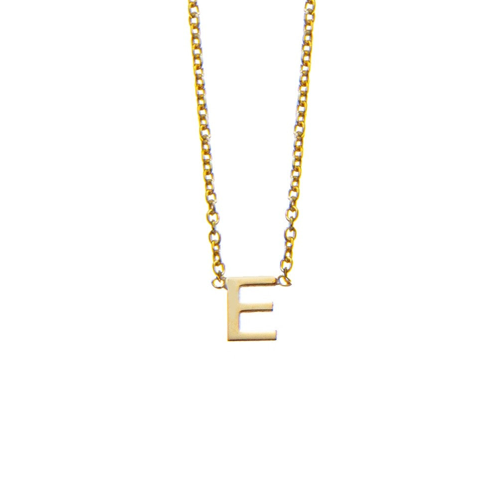 S/S PICCOLA INITIAL NECKLACE