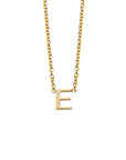 S/S PICCOLA INITIAL NECKLACE