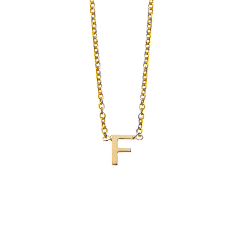 S/S PICCOLA INITIAL NECKLACE