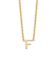 S/S PICCOLA INITIAL NECKLACE