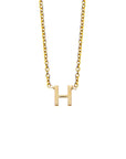 S/S PICCOLA INITIAL NECKLACE