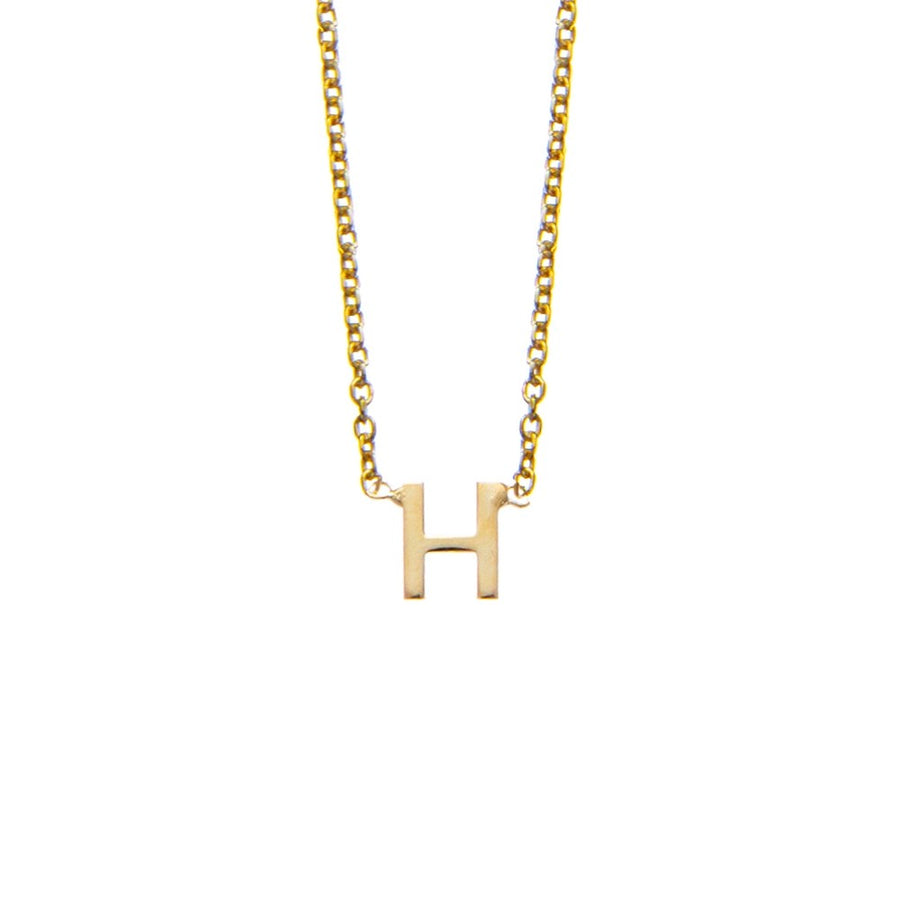 S/S PICCOLA INITIAL NECKLACE