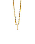 S/S PICCOLA INITIAL NECKLACE