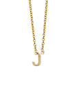 S/S PICCOLA INITIAL NECKLACE