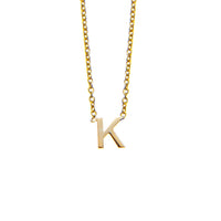 S/S PICCOLA INITIAL NECKLACE