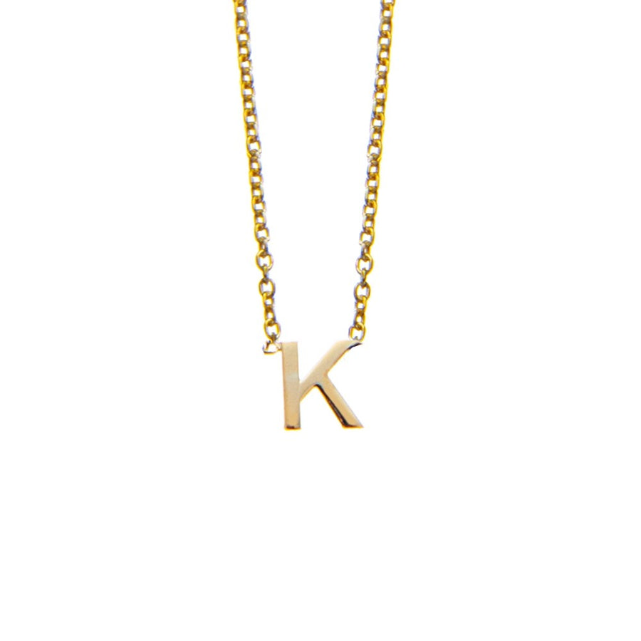 S/S PICCOLA INITIAL NECKLACE