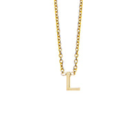 S/S PICCOLA INITIAL NECKLACE