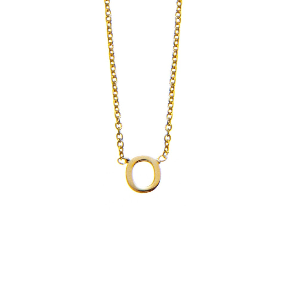 S/S PICCOLA INITIAL NECKLACE