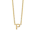 S/S PICCOLA INITIAL NECKLACE