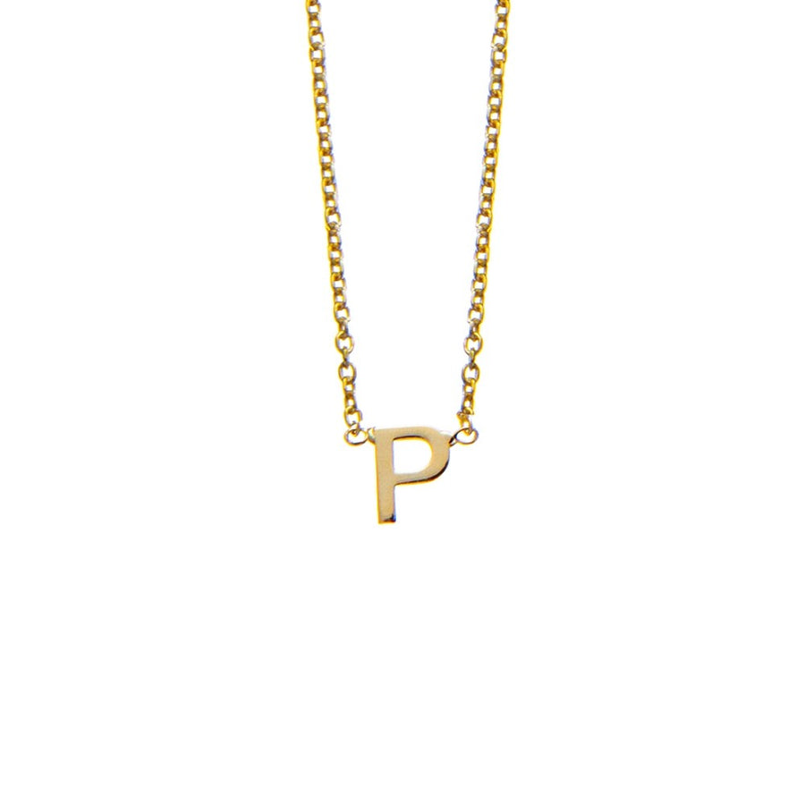 S/S PICCOLA INITIAL NECKLACE