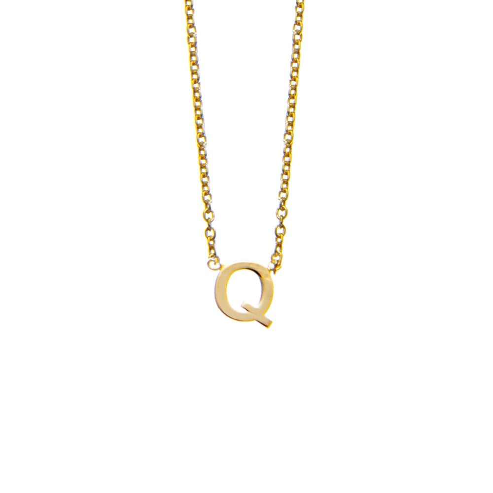 S/S PICCOLA INITIAL NECKLACE