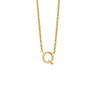 S/S PICCOLA INITIAL NECKLACE