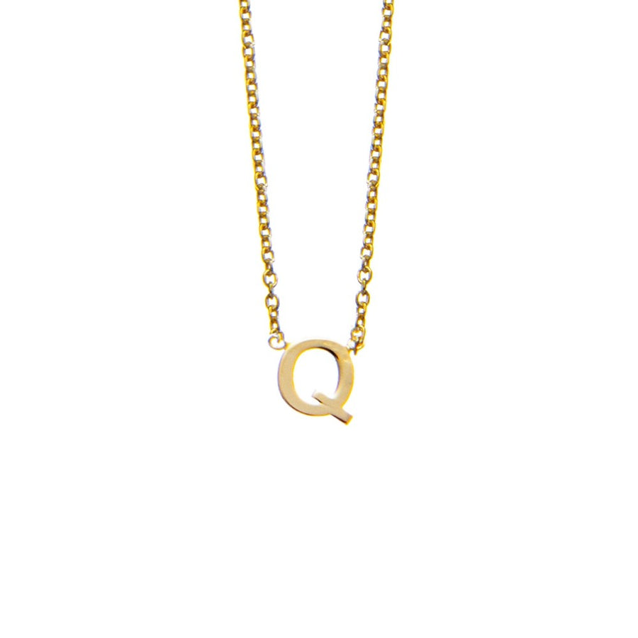 S/S PICCOLA INITIAL NECKLACE