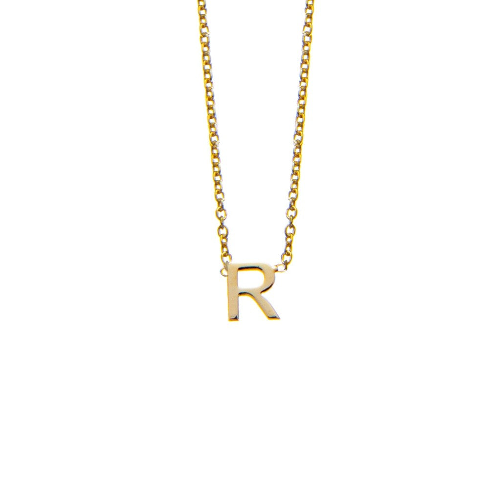 S/S PICCOLA INITIAL NECKLACE