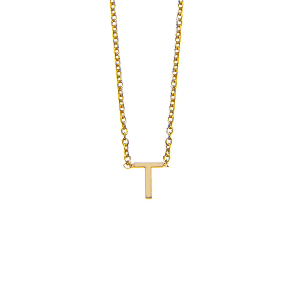 S/S PICCOLA INITIAL NECKLACE