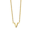 S/S PICCOLA INITIAL NECKLACE