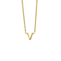 S/S PICCOLA INITIAL NECKLACE