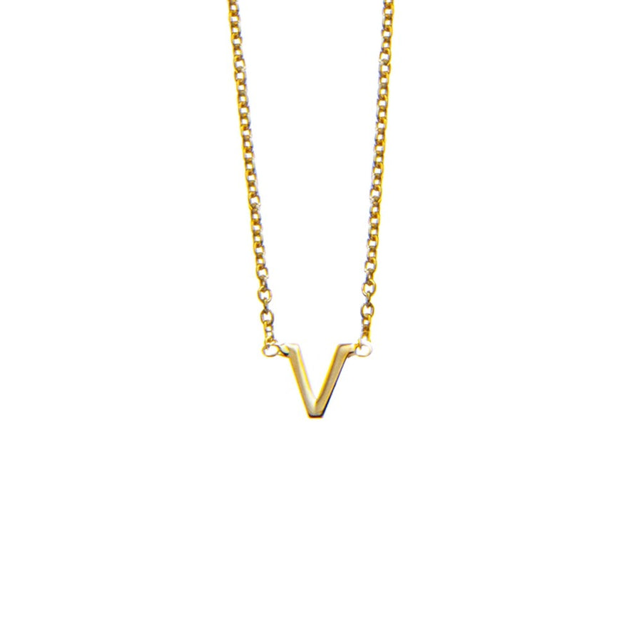 S/S PICCOLA INITIAL NECKLACE