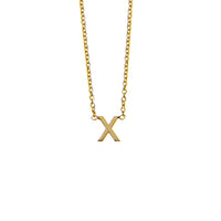 S/S PICCOLA INITIAL NECKLACE