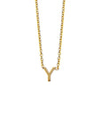 S/S PICCOLA INITIAL NECKLACE