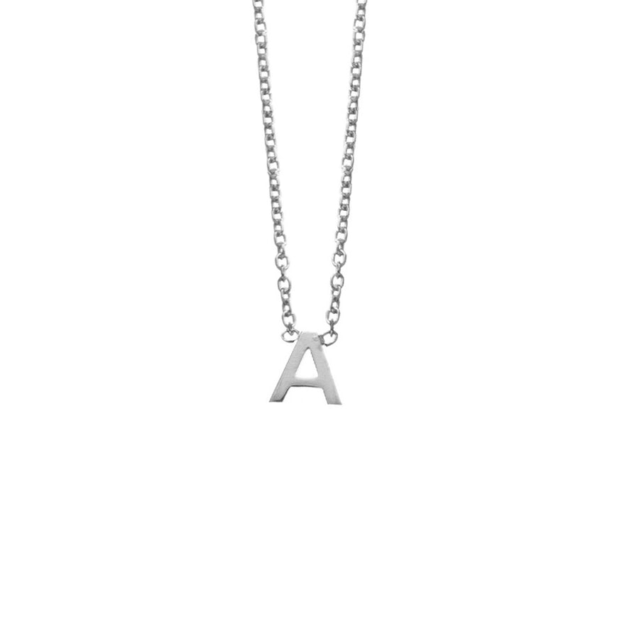 S/S PICCOLA INITIAL NECKLACE