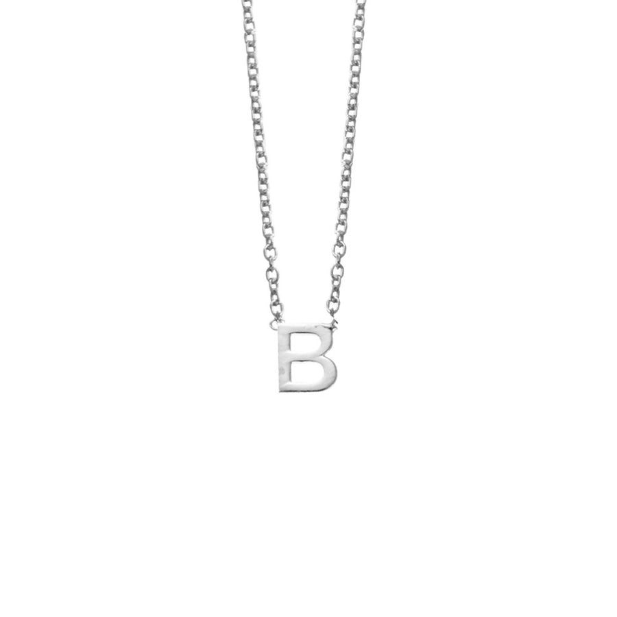 S/S PICCOLA INITIAL NECKLACE