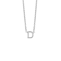 S/S PICCOLA INITIAL NECKLACE