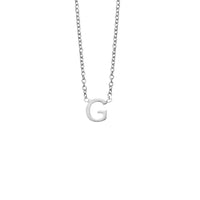 S/S PICCOLA INITIAL NECKLACE