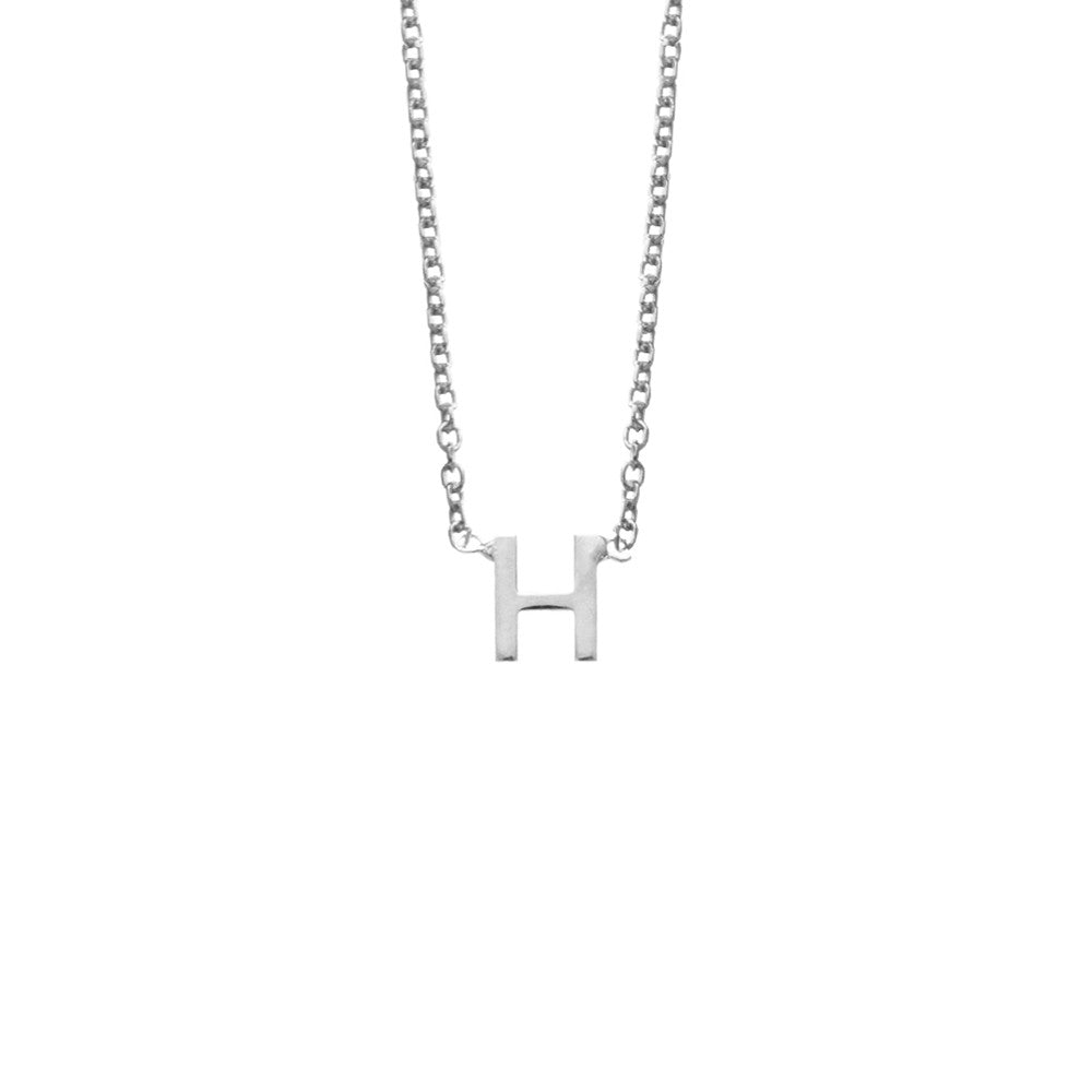 S/S PICCOLA INITIAL NECKLACE