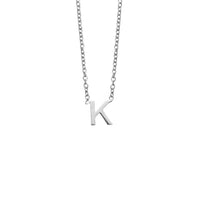 S/S PICCOLA INITIAL NECKLACE