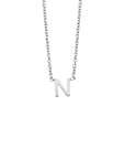 S/S PICCOLA INITIAL NECKLACE