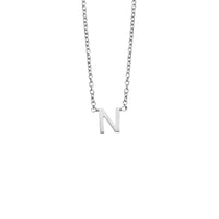 S/S PICCOLA INITIAL NECKLACE