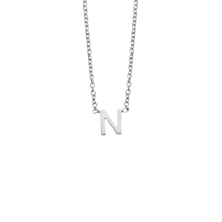 S/S PICCOLA INITIAL NECKLACE