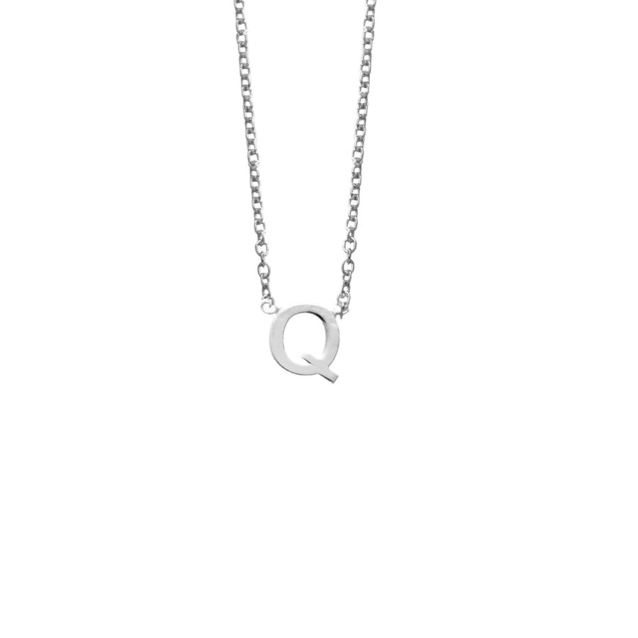 S/S PICCOLA INITIAL NECKLACE