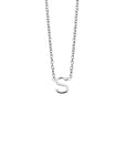 S/S PICCOLA INITIAL NECKLACE