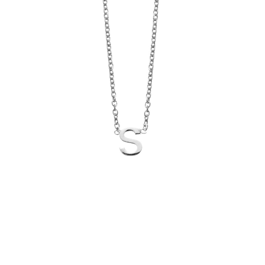 S/S PICCOLA INITIAL NECKLACE