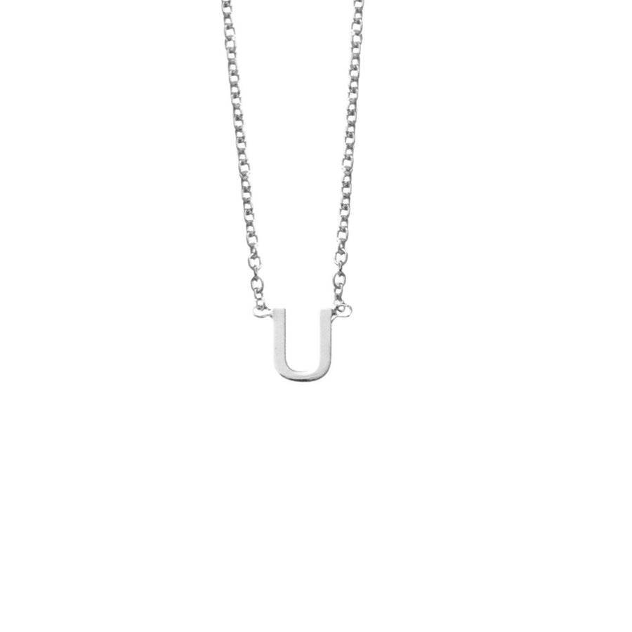 S/S PICCOLA INITIAL NECKLACE