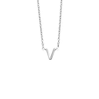 S/S PICCOLA INITIAL NECKLACE