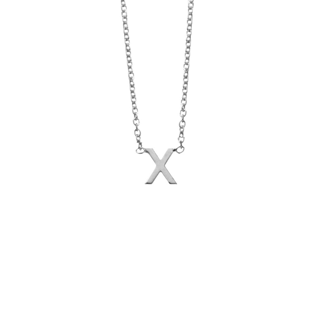 S/S PICCOLA INITIAL NECKLACE