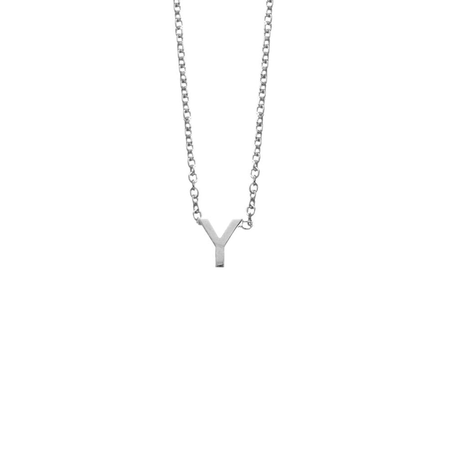 S/S PICCOLA INITIAL NECKLACE