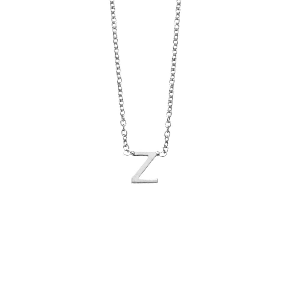 S/S PICCOLA INITIAL NECKLACE